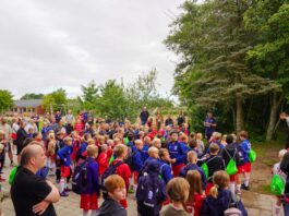 Flot opbakning til Fodboldskole i Hadsten