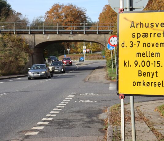 Nu sættes der ind mod oversvømmelse af viadukten på Århusvej i Hinnerup