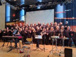 Flot tilslutning til gospelkoncert i Sløjfen