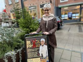 Gløgg og æbleskiver i stedet for rabatter hos Mrs. Jones